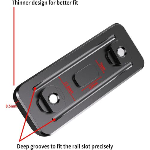 6-9 Inches Bipod with Adapter for M-Rail