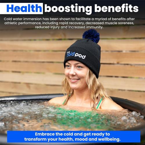 The Cold Pod Ice Bath Tub for Athletes with Cover: Cold Plunge Tub for Recovery, Multiple Layered Portable Ice Bath Plunge Pool
