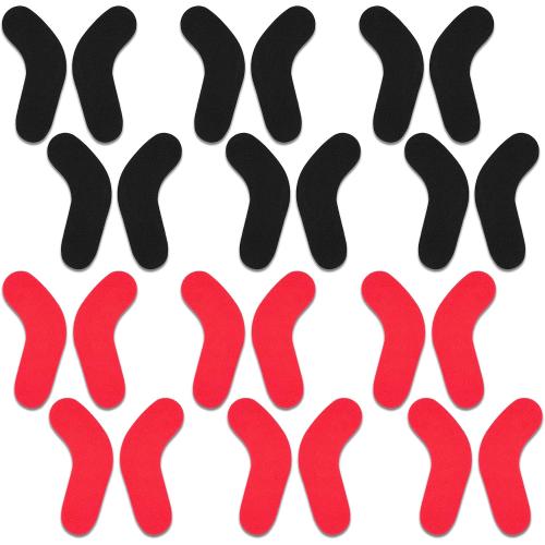 24Pcs Ski Snowboard Boots Fitting, J Bars Self-Adhesive Protect Feet Pads