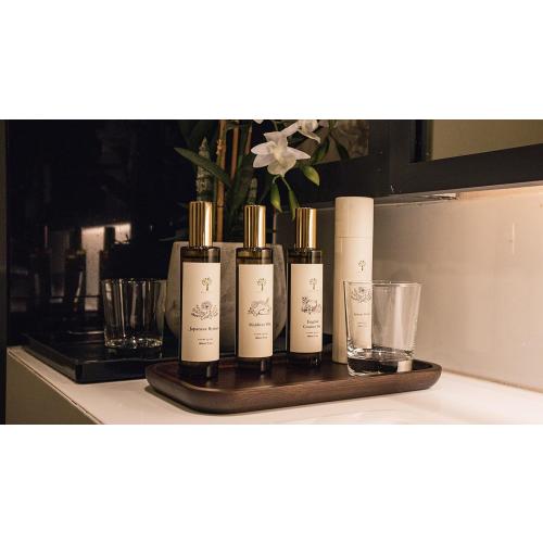 PRISTINE Swiss Château/Inspired by Hilton Hotel Linen & Room Spray Air Freshener, Made With Essential Oils, Tangerine, Raspberry, Cedarwood Scent, 3.4oz Pillow Spray