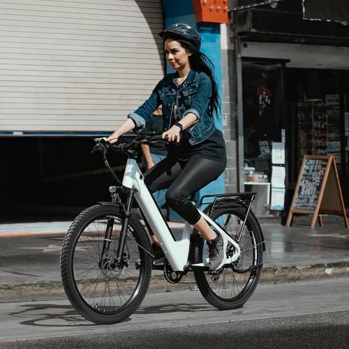 YUNSCM 26 Fat E-Bike Tire 26 x 3.0/76-559 Compatible with 26x3.0 26X3 Fat E-Bike All-Terrain Directional Tread Bicycle Tire (Y-1138)