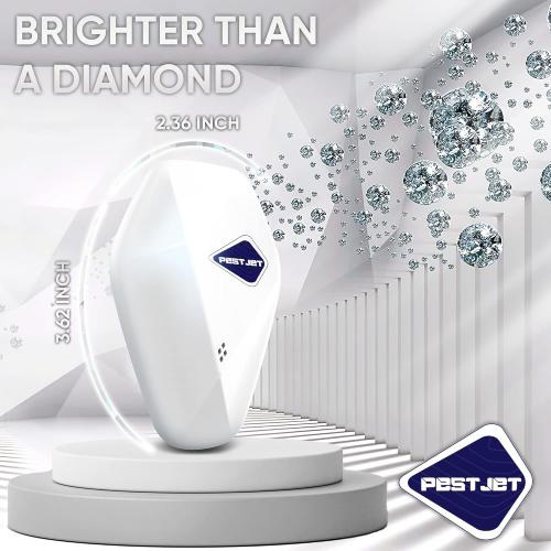 New 2024 Ultrasonic Pest Repeller Plug in - 2 Pack – Outdoor/Indoor Electronic Pest Repellent - Get Rid of Rat Bat Mouse Squirrel Bug Bee Ant Spider Wasp Cockroach Fly Mosquito Rodent Termite Roach