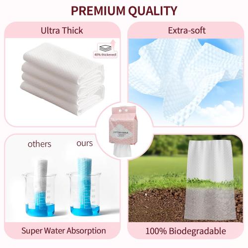 New box damaged 80x10 Face Towels Disposable-80Ct, Face Towelettes for Sensitive Skin, Clean Facial Wipes for Makeup Removing, Facial Cleansing, Travel, Dry Wipes Face Cloths