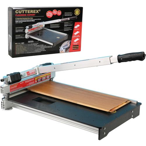 Heavy Duty 13 Professional Laminate Floor Cutter, Vinyl Floor Cutter, Multi-layer Flooring, Parquet, Fiber Cement Wall Panels, Rubber Concave Base, LVT, VCT, SPC, PVC, LVP, WPC, Vinyl Plank