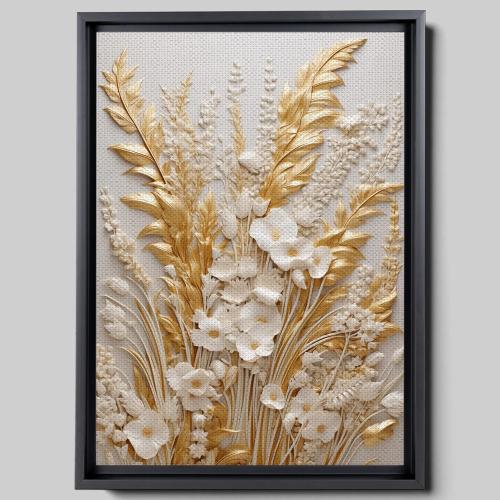 Whispers of Nature, Watercolor Landscape Print, Green Wildflowers, Hedgerow Serenity, and Captivating Seedhead Art Prints