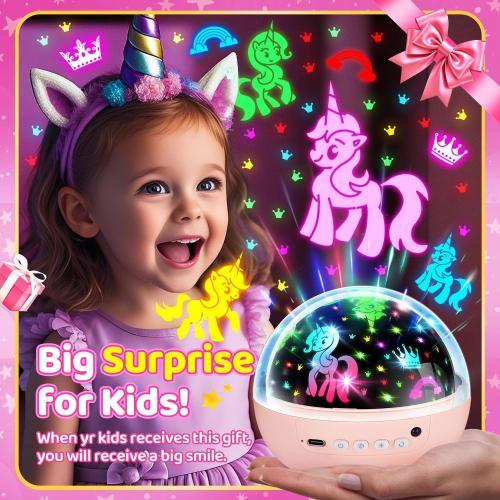 Star Projector for Kids, 3 Films 93 Colors Kids Projector Night Light