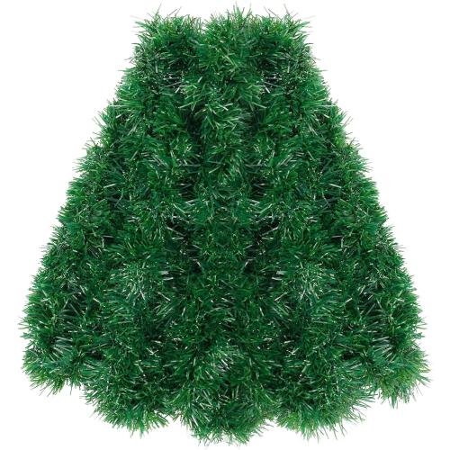 50ft Christmas Garland,Greenery Artificial Pine Garland Twisted Hanging Garland Holiday Decor for Stairs Mantle Fireplace Home Party Holiday Christmas Decoration Indoor Outdoor Decor