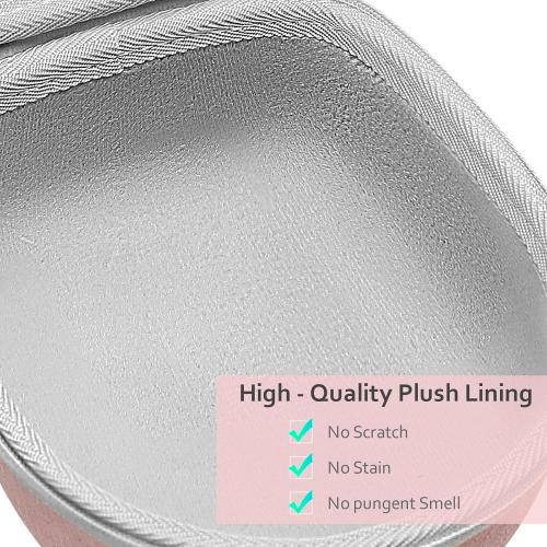 Kids Headphones Case Compatible with Elecder i37 / Noot K11 / iClever BTH12 / HS19 / BTH26 / JoySpark-T5 / Candy Bila BH03 / EarFun/IMYB/MIDOLA MD-B01 Foldable Kid Headphone, Pink (Case Only)