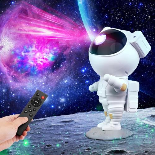 Astronaut Galaxy Projector Night Light - Stars Projector for Ceiling with Timer and Remote, Gift for Kids Adults for Bedroom, Birthdays,Christmas