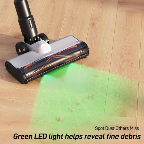 CoreJet 5 Self-Emptying Stick Vacuum, Cordless Vacuum Cleaner with All-in-One Charging Dock, 450W Motor, Dust Detection Light, HEPA Filtration for Hard Floors, Rugs & Everyday Cleaning