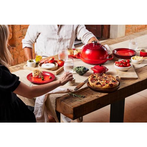 Le Creuset Enameled Cast Iron Bread Oven, Cerise