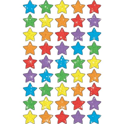 TREND enterprises, Inc. Super Stars superShapes Stickers-Sparkle, 180 ct, T-46306