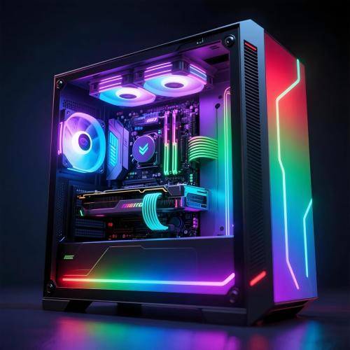 Airgoo Magnetic 16-Port Signal RGB Controller, SATA Powered ARGB Controller PC Lighting Hub for Mid & Full-Tower Cases, Compatible with SignalRGB & OpenRGB, AG-DRGB16