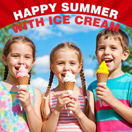 Ice Cream Maker Attachment for KitchenAid, Ice Cream Maker Bowl | For KitchenAid 4.5/5/6 Quart and Larger Models, Frozen Ice Cream & Sorbet Gelato Maker, White, Mixer/Machine NOT Included