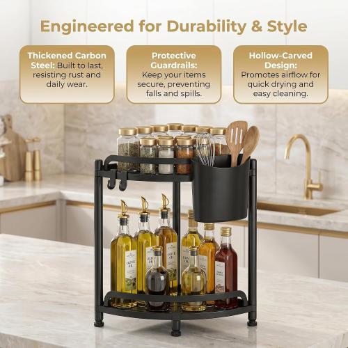 ZVZM Bathroom Counter Organizer, Vanity Countertop Storage