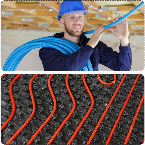 MECCANIXITY Spring Tube Bender OD 23.8mm/0.94 Steel Spring Pipe Bending Tubes 1000mm/39.37 Long for 1 PVC Pipe(ID 25mm) in Home Renovations,Electrician Wiring Bending Pipe(insert-pipe use)