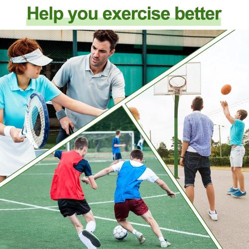 Amylove 8 Count Softball Sleeve Holders Jersey Sleeve Ties with Hook and Loop Fasteners Straps for Shirts Scrunchies for T-Shirts Soccer Baseball Sports Activities(Black, White)