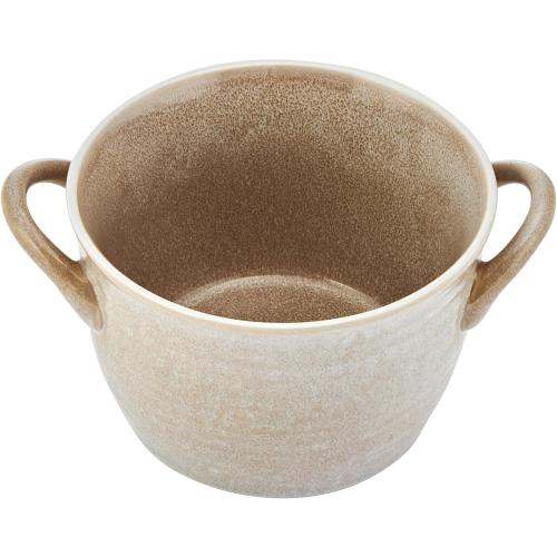 Pfaltzgraff Cauldron All-Purpose Soup Cereal Bowls, 6-Piece Set of 6-inch Stoneware Bowls in Teal, Blue, and Taupe - 30 oz Snack, and Serving Bowls