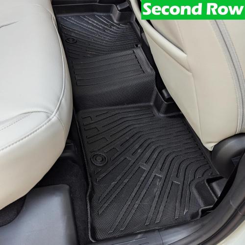 Floor Mats for Hyundai Tucson 2022-2025 All Weather Carpet Cargo Liners Anti Slip Carpet Pad Odorless Interior Accessories Trunk Cover Matt Durable TPE Backrest Protector Rubber Full Set