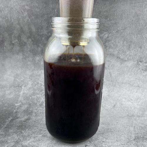 2 Pack - Ultra Fine Cold Brew Coffee Filter For 64 OZ and Larger Wide Mouth Mason Jar, Food Grade 304 (18/8) Stainless Steel Filter, Multiple Usages, Cold Brew Tea Filter, Fruit Infused Water Filter
