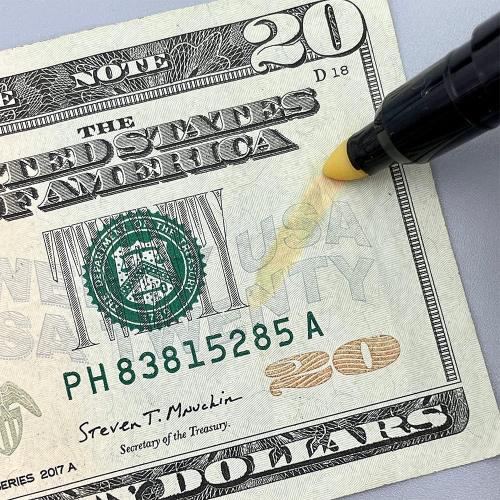 Huron Counterfeit Fake Money Bill Marker Detector Pen Marker (5/15/50/150/375/1500) (15)