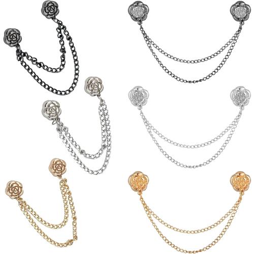 Magnetic Clips for Clothing - 6 Pcs Strong Hijab Magnets, No Damage Shirt & Sweater Clip, Adjustable Pant Hem Cincher with Chain for Women