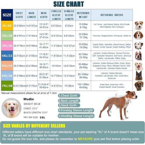 Dog Recovery Suit After Surgery Female Male, Medium Large Dog Neuter Shirt Cone Alternatives Prevent Licking Surgical Onesies (Christmas Blue, XL)