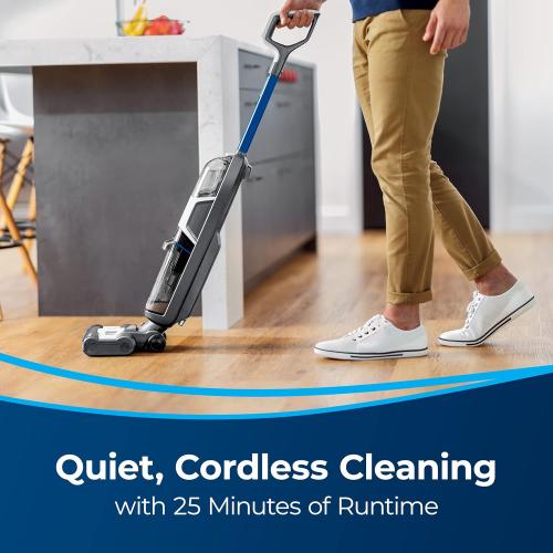 Bissell Crosswave HF3 Cordless Wet/Dry Vacuum Cleaner and Mop, Multi-Surface and Hardwood Floor Cleaner, 3649A