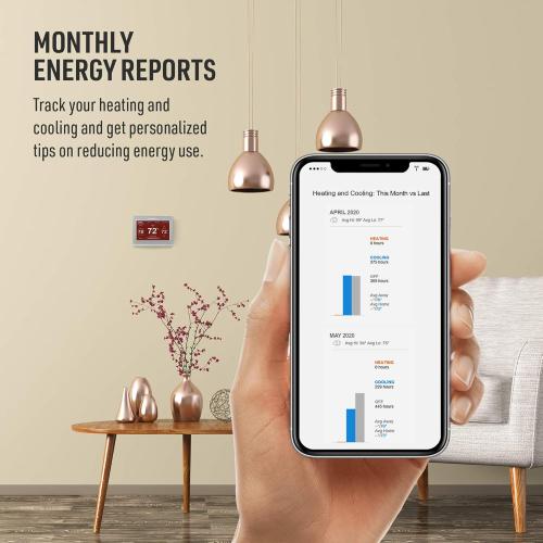 Honeywell Home RTH9585WF1004 Wi-Fi Smart Color Thermostat, 7 Day Programmable, Touch Screen, Energy Star, Alexa Ready, Gray