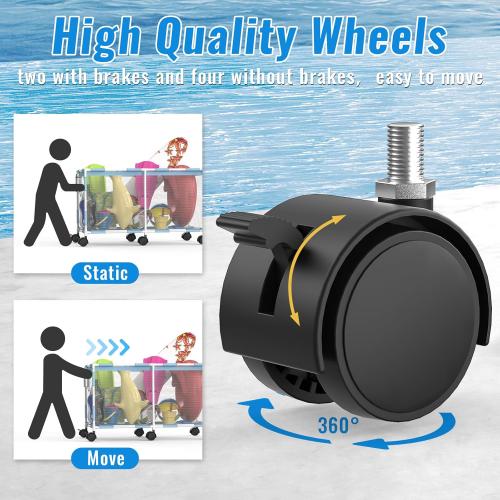 Size 235 gallon  Pool Float Holder Storage, 235 Gallon Pool Storage Bins Outdoor Waterproof Extra Large Swimming Pool Toy Storage Mesh Rolling Pool Float Orgnizer for Noodles, Toys, Floats