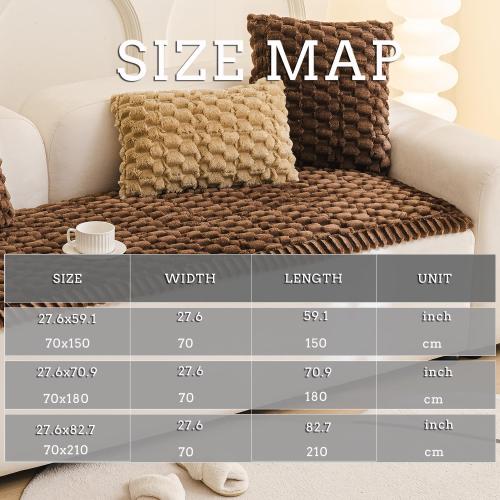 Pet Couch Cover for Dogs Washable Pet-Friendly Dog Sofa Protector