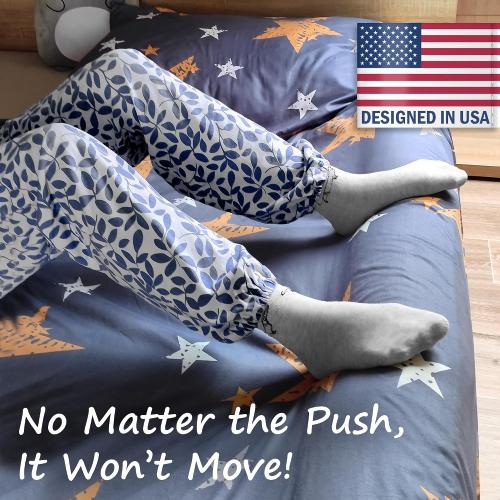 LUMARA Inflatable Bed Rail for Toddlers - Portable Travel Bed Bumper for Kids Fits Twin Full Queen King Size Beds - Non-Slip Safety Guard Rails