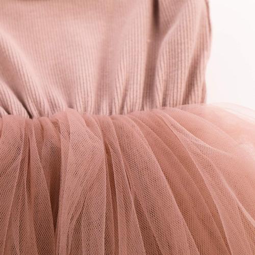 Pink Toddler Tutu Dress Baby Girls Tulle Sleeveless Princess Party Sundress