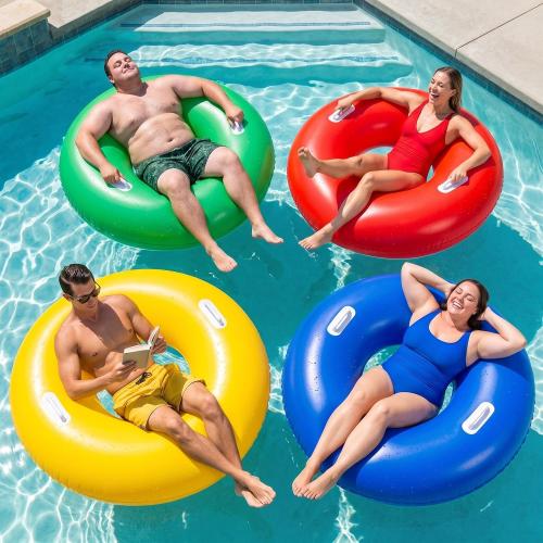 4 Pack Inflatable Pool Floats for Adult ‼️missing yellow and blue‼️
