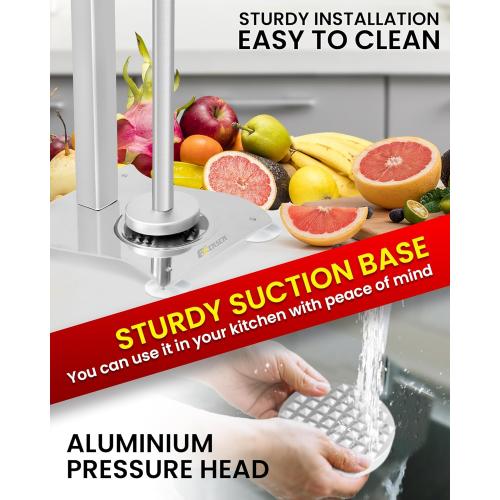 Lemon Smasher Stainless Steel Fruit Juicer with Cup & Strainer,Nut Grinder Manual Heavy Duty Juicer Machine Lemon Press Nut Crusher Used for Juicing and Crushing Nuts for Commercial&Home Use