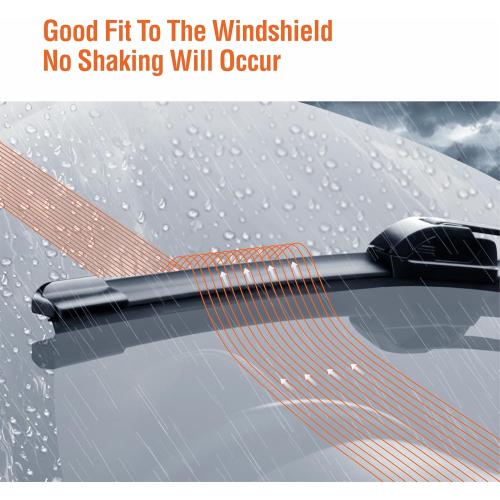 OEM 1818 Silicone Wiper Blade Replacement for Ford Ranger 2011-1999 Commander 10-06/Chevrolet HHR 2011-2006 Superior All-Seasons Windshield Wiper Blade(Set of 2)