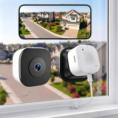 2K Window Cameras for Home Security Dual Band WiFi Indoor Winodow Camera