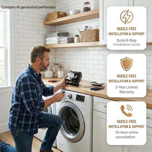 WE04X25586 Dryer Timer Replacement for GE Hotpoint Dryer( 260430)