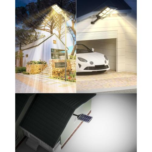 Solar Street Lights Outdoor,Solar Security Flood Lights Parking Lot Light