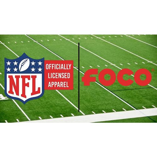 FOCO NFL Unisex-Adult Officially Licensed Wordmark Team Color Big Logo Football Zip Closure 7L Lunch Bag - Buffalo Bills