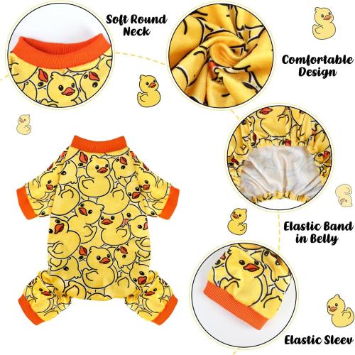 Size medium Dog Pajamas Soft Lightweight Dog Onesies Outfit Clothes for Small Medium Large Puppy Pjs for Pet Boys Girls Dogs Cats