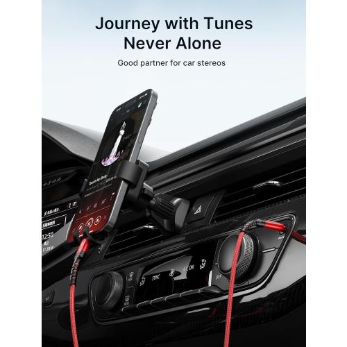 JSAUX USB C to 3.5mm Audio Aux Jack Cable for iPhone 17 Pro Max/Air [3.3ft], Type C to 3.5mm Headphone Car Stereo Cord Compatible with iPhone 16/15 Pro Max,Samsung Galaxy S25 S24, iPad Pro, Pixel 9/8