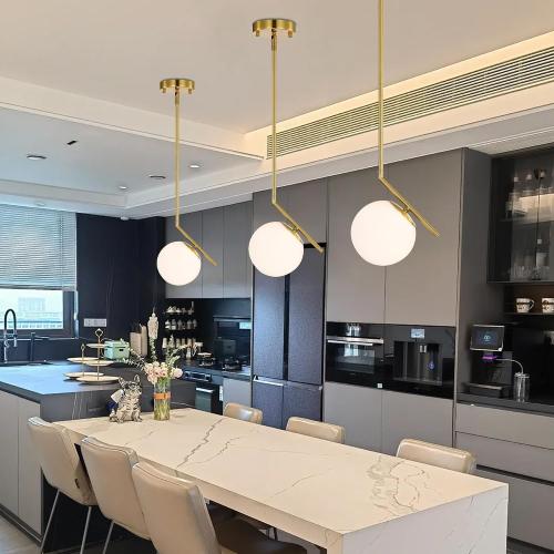 7.1 Inch Frosted White Glass Globe Lamp Shade with 2.56 Smooth Opening (No Lip) Milk Glass Ball Lampshade Cover Opal Sphere Shade Chandelier Light Fixture for Wall Sconce Pendant Light Table Lamp