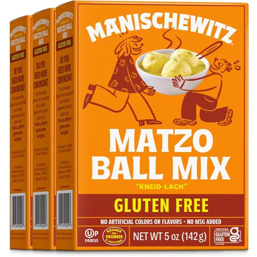 Manischewitz Gluten Free Matzo Ball Mix, 5 Ounce (Pack of 12) Easy to Prepare, Delicious & Authentic Matzo Balls