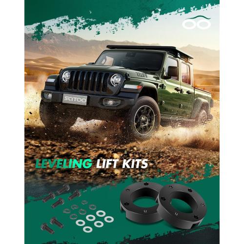 SCITOO 2 inch Front Leveling lift kit for Toyota 2003-2019 Lift Strut Spacer Compatible for Toyota 4Runner 2.7L 2010 Front Lift Spacers
