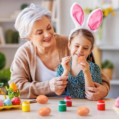 YunKo 6PCS Wooden Easter Eggs Fake Egg Chicken Coop Accessories Easter Eggs for Craft Nest Egg Brown for Laying Chickens
