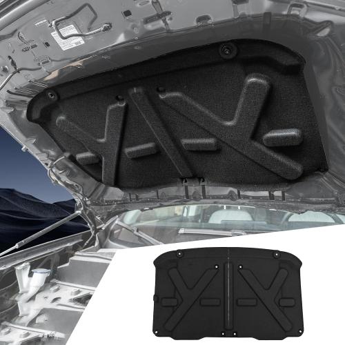 Soundproof Mat Compatible with 2022-2025 Ford Maverick Engine Hood Heat Insulation Shield Sound Protective Pad Sound Proof Foam Insulation for 2024 Maverick Accessories (PET Felt)
