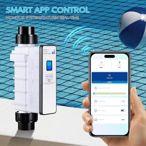 Salt Cell EC-520554 Chlorine Generator Compatible with Pentair IntelliChlor IC20 Salt Cell for Swimming Pools up to 20000 Gallons