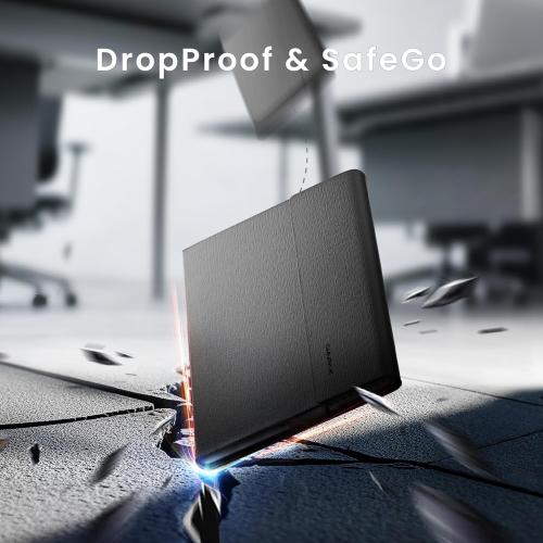 Omnpak Microsoft Surface Pro 11/10/9 Case, Lightweight Protective, Multiple Angle, Stylus Holder, Designed for Surface 11th Edition AI 2024/Pro 9 5G 13 2022, Compatible with Type Cover Keyboard