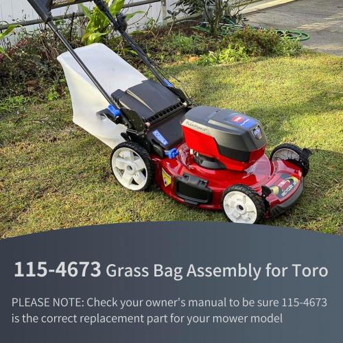 deawater 1pcs 115-4673 Grass Bag Assembly for Toro Recycler Lawn Mowers, Fits Model 20332 20332C 20333 20333C 20334 20334C & More